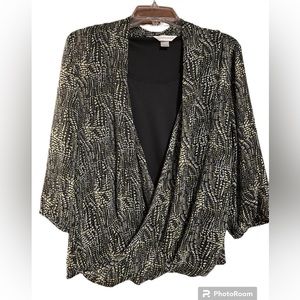 Christopher & Banks 2-piece Connected Top